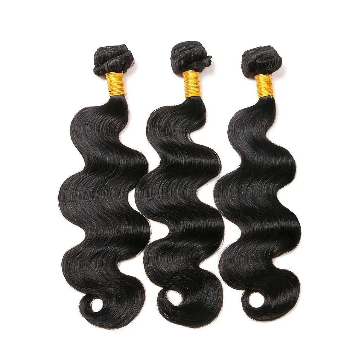 Brazilian Human Hair Body Wave 3 PCs Bundles Deals in Natural Black