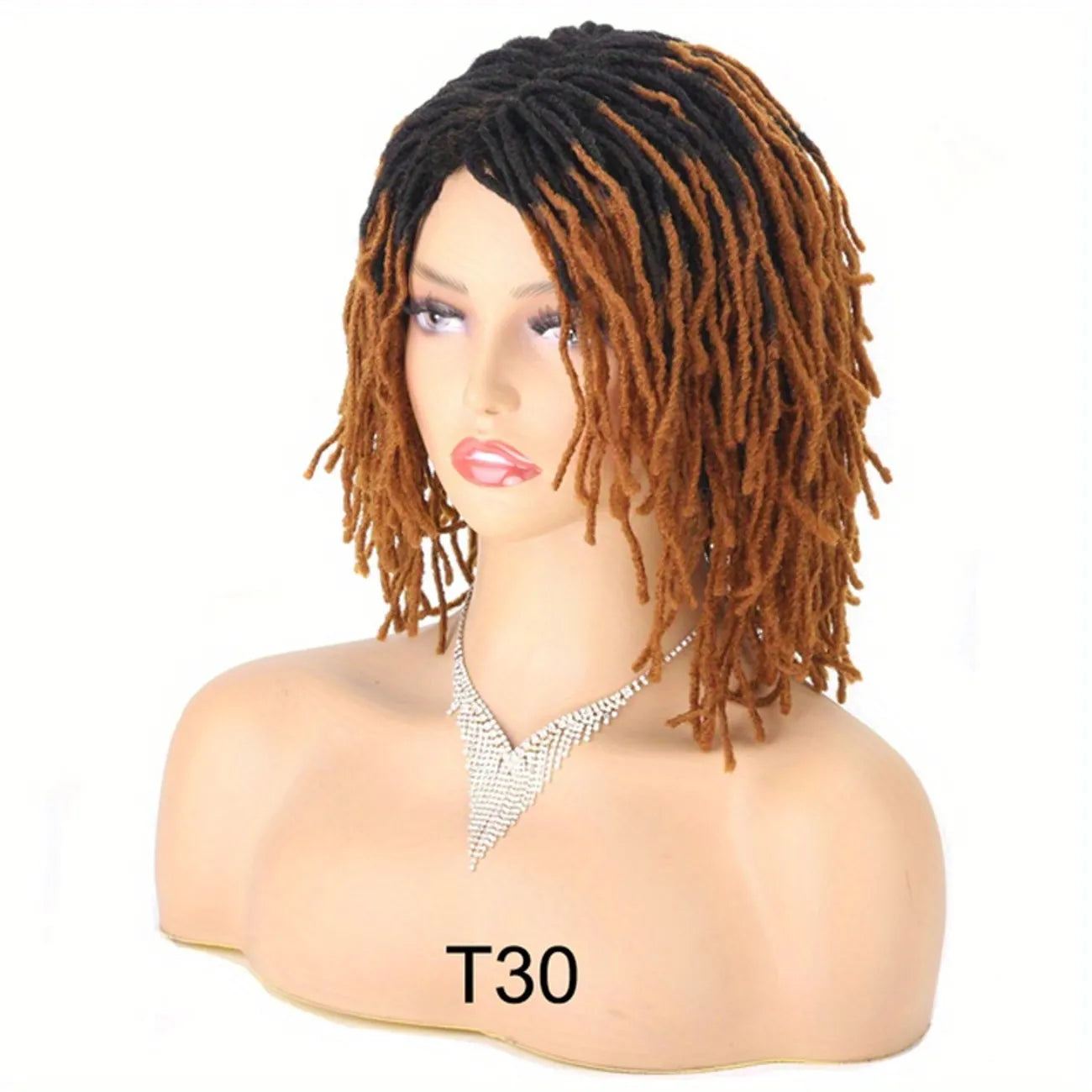 Short Dreadlock Wigs 10" inches