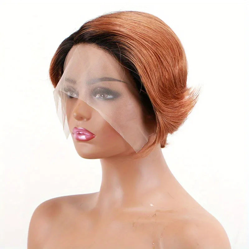 Short Straight Pixie Cut Wig