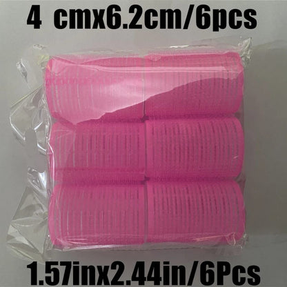 Colorful 6 Pcs Set Hair Rollers