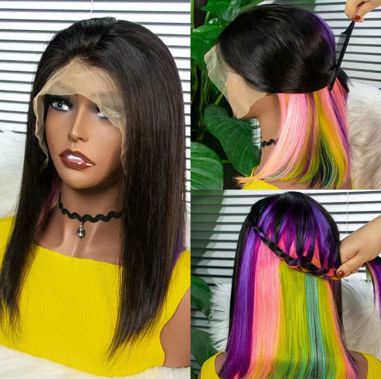 Multi Color Wig