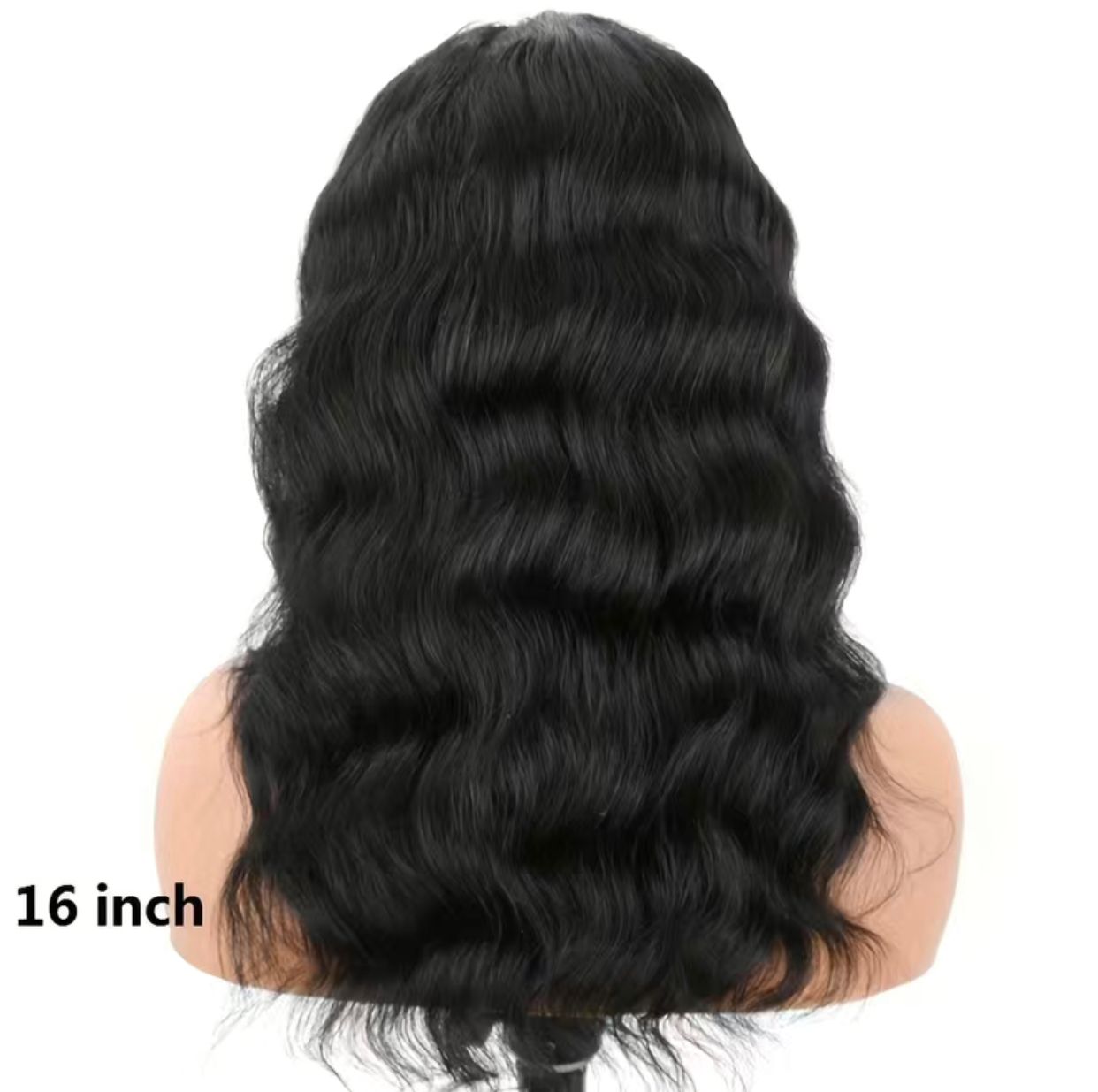 C Part 4×4 Lace Closure HD Transparent Human Hair Body Wave Lace Front Wig