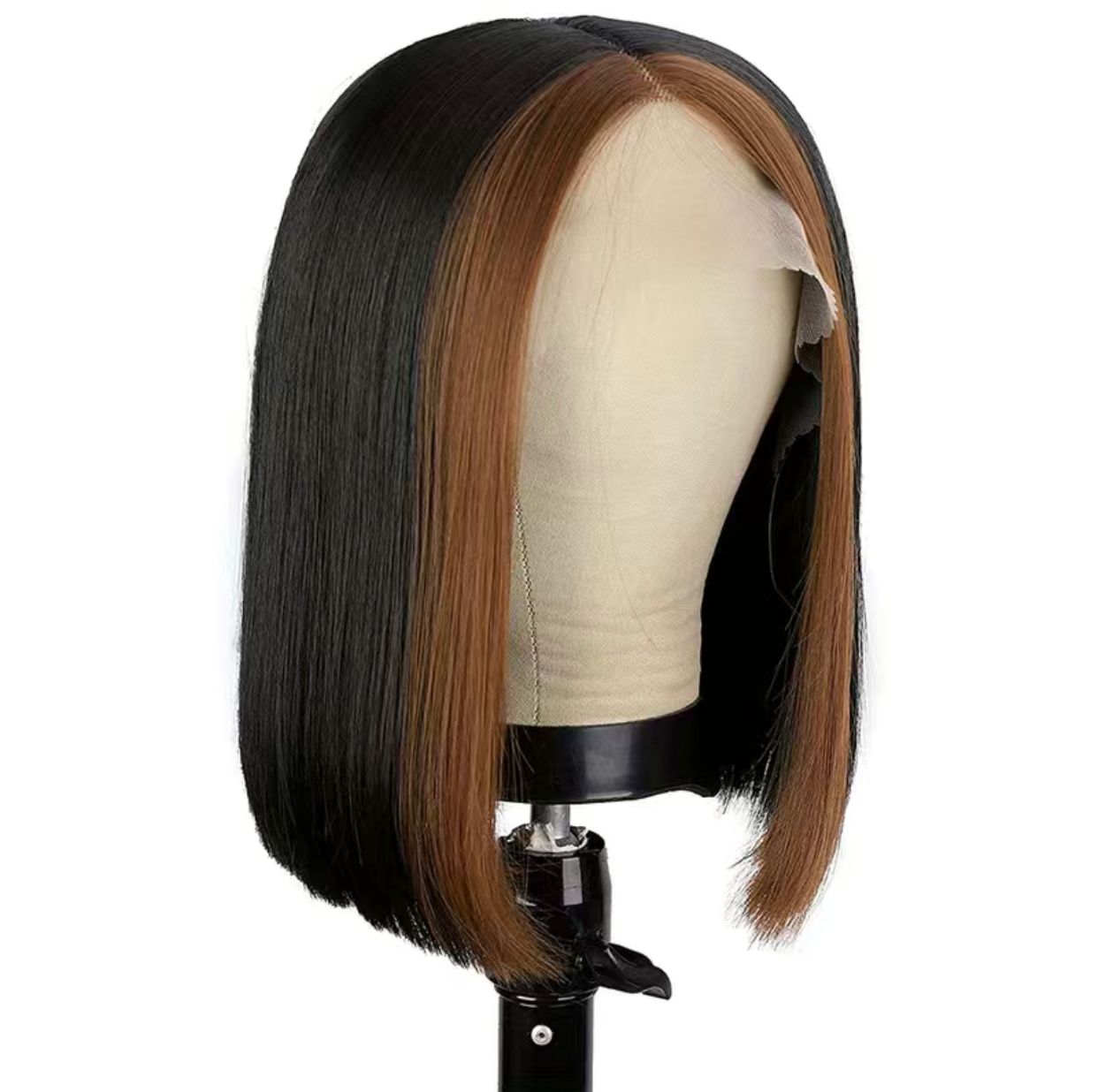 12 Inch Straight Bob Lace Front Wig