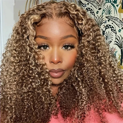 Honey Blonde Human Hair Wig