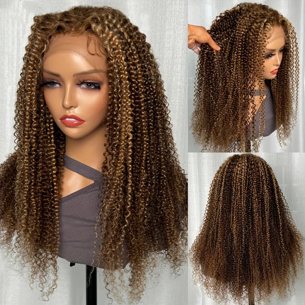 Honey Blonde Human Hair Wig