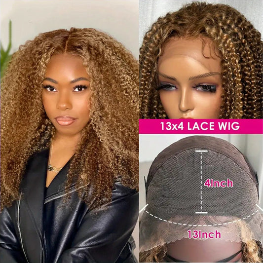 Honey Blonde Human Hair Wig