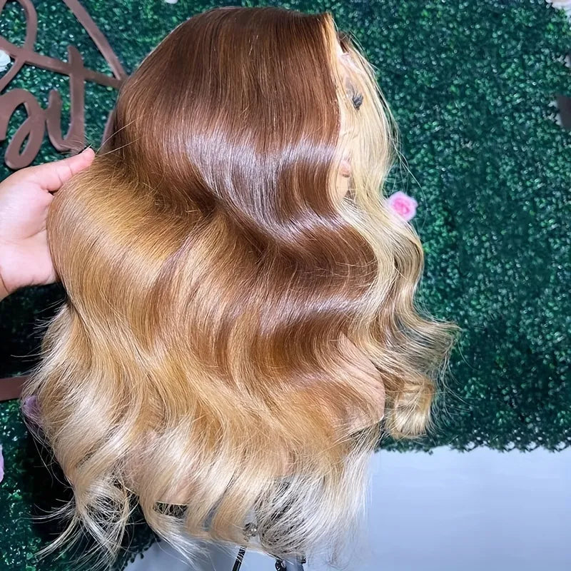 Honey Blonde Body Wave Wig