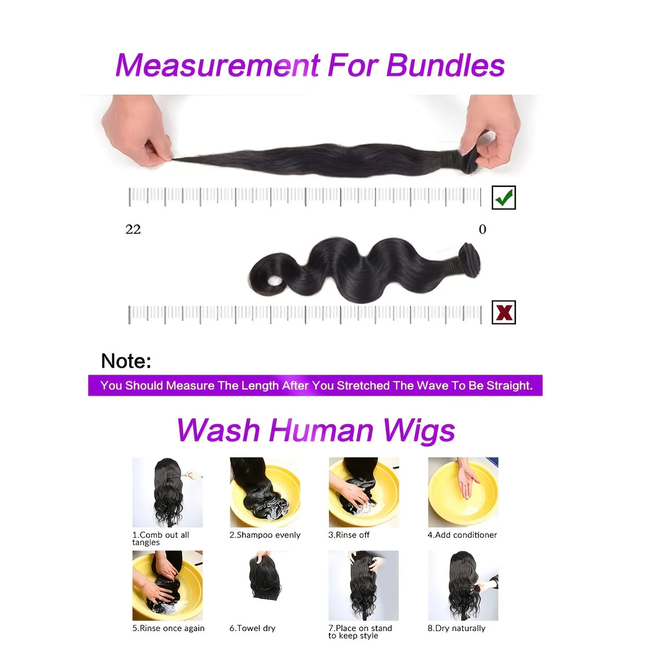 Brazilian Human Hair Body Wave 3 PCs Bundles Deals in Natural Black