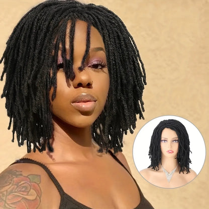 Short Dreadlock Wigs 10" inches