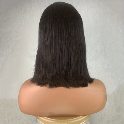 Natural Black 150% Density 13x4 Lace Frontal Wigs