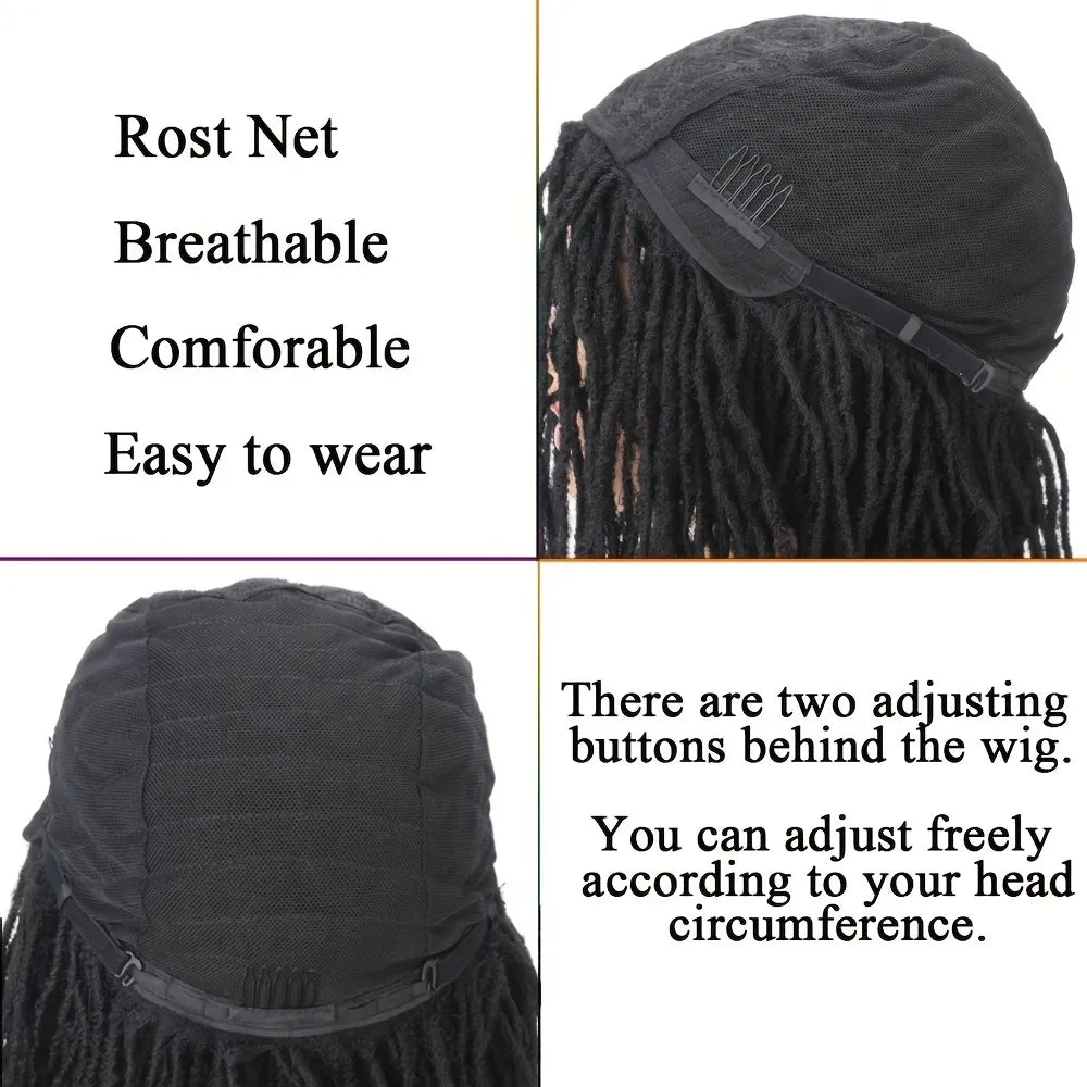 Short Dreadlock Wigs 10" inches